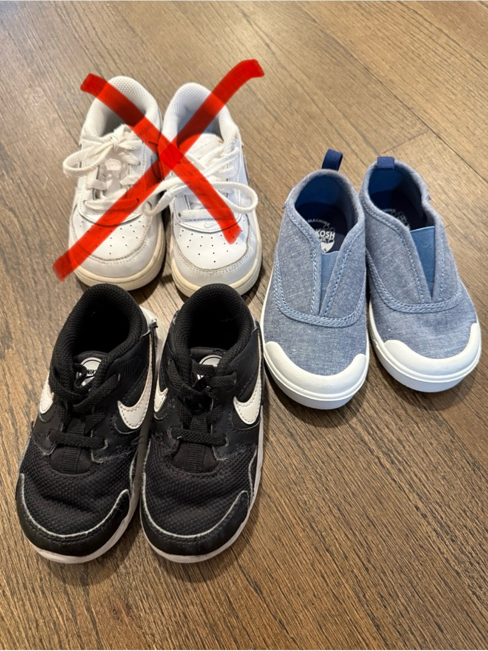 Two Pairs Toddler Sneakers
